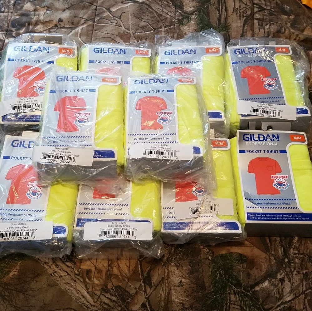 Safety Yellow Gildan Bundle